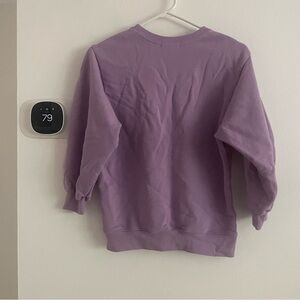 Agolde Lavender Crew Neck Sweater size small
